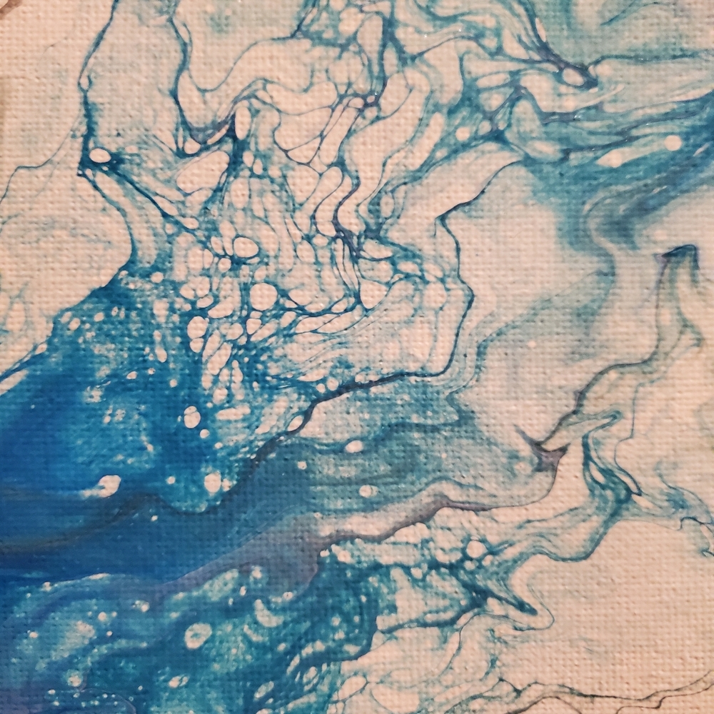 8x10 Fluid Art - Picture 2 of 2